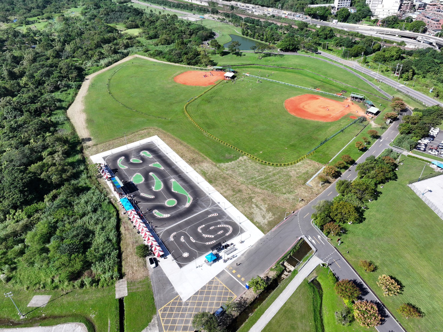 山佳河濱公園全新升級