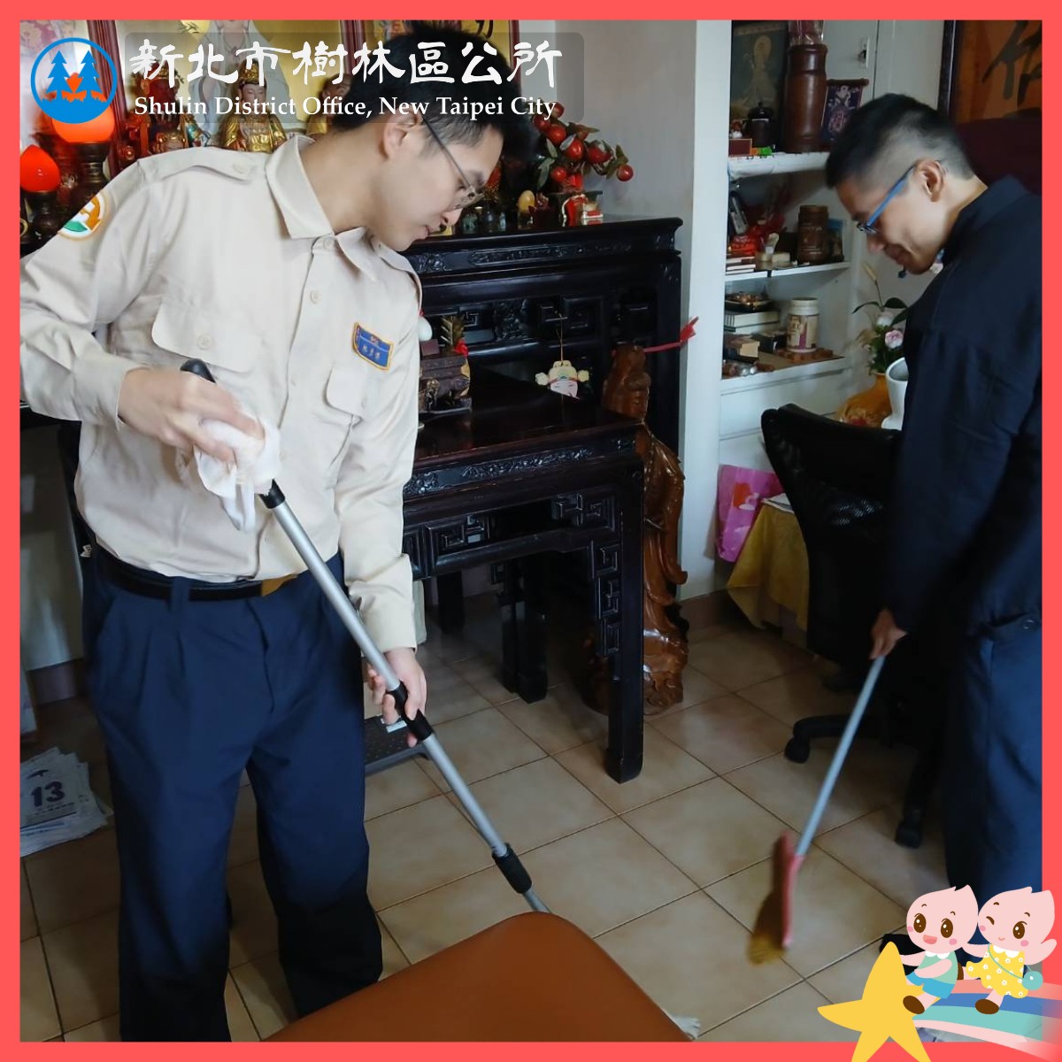 替代役暖心出動❤️ 注入青春活力 陪伴長輩溫馨過好年-4