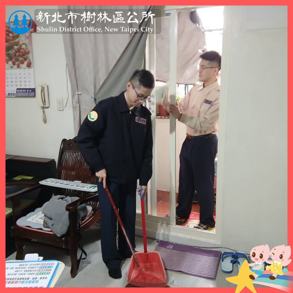 替代役暖心出動❤️ 注入青春活力 陪伴長輩溫馨過好年-5