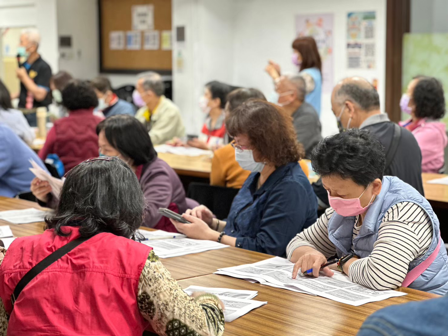 「參與式預算，到底是啥咪碗糕?」讓大家認識參與式預算，正是初階培力工作坊的主要目的，也了解本年度活動在樹林區如何進行