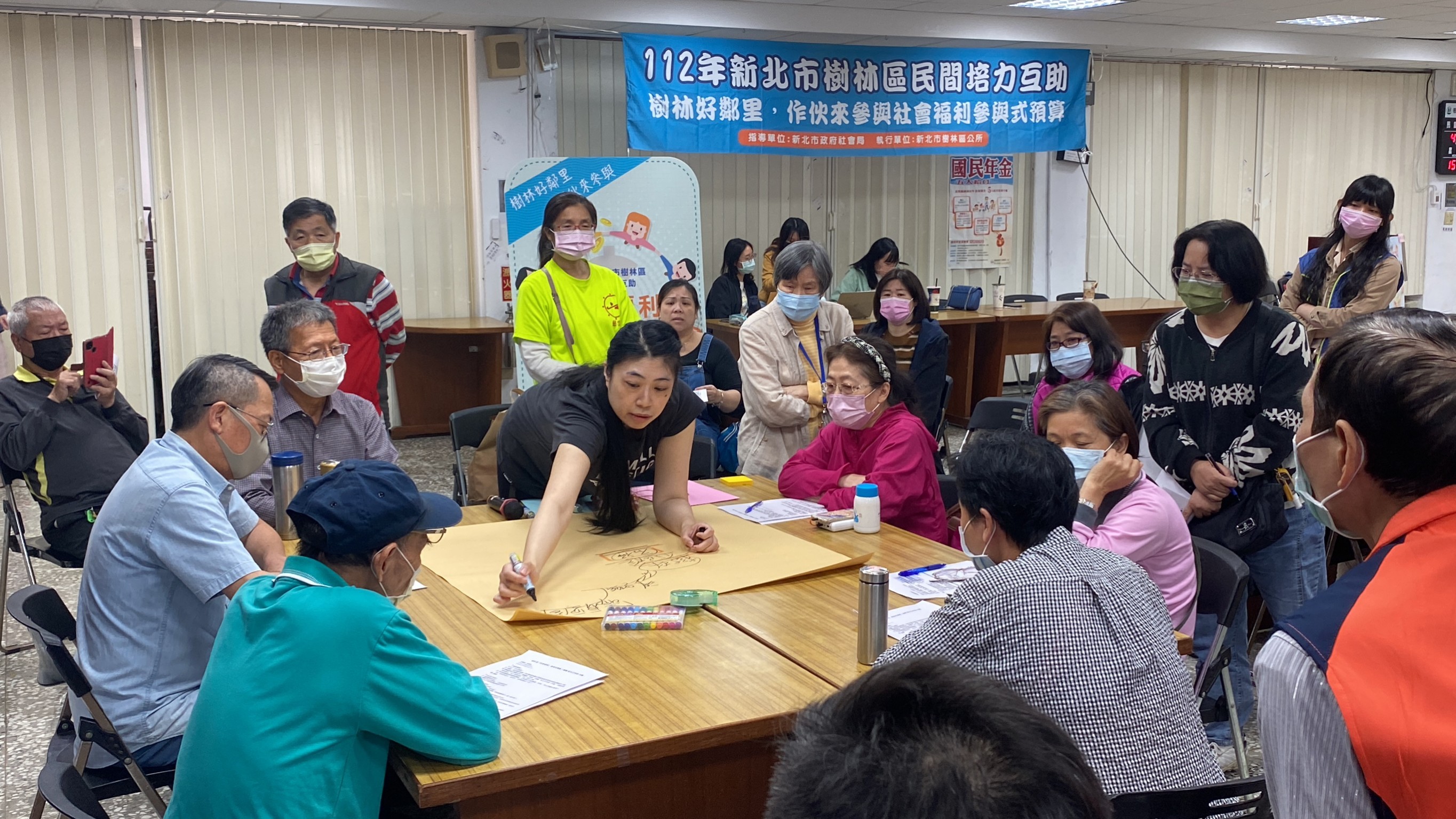 接下來的進階課程，是針對參與式預算中的重要角色─桌長與紀錄的訓練。