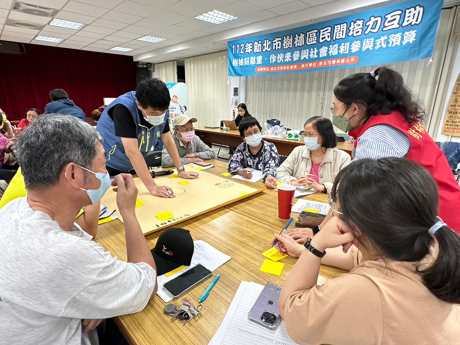 我們參與式預算的列車，終於緩緩駛入社區，實際聽取大家的建議