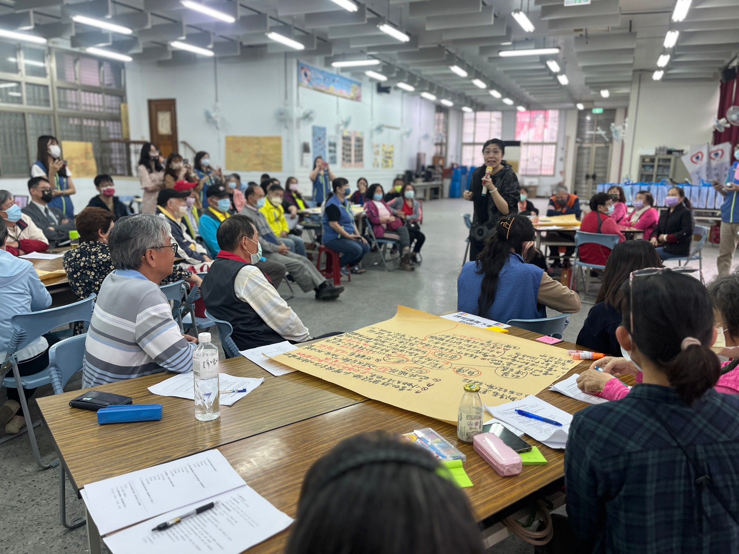 我們參與式預算的列車，終於緩緩駛入社區，實際聽取大家的建議。