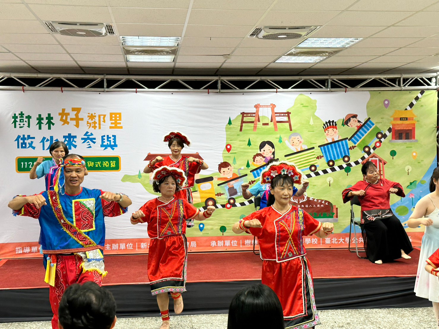 112年「樹林好鄰里，作伙來參與」提案發布記者會-鄉土藝文協會演出-3