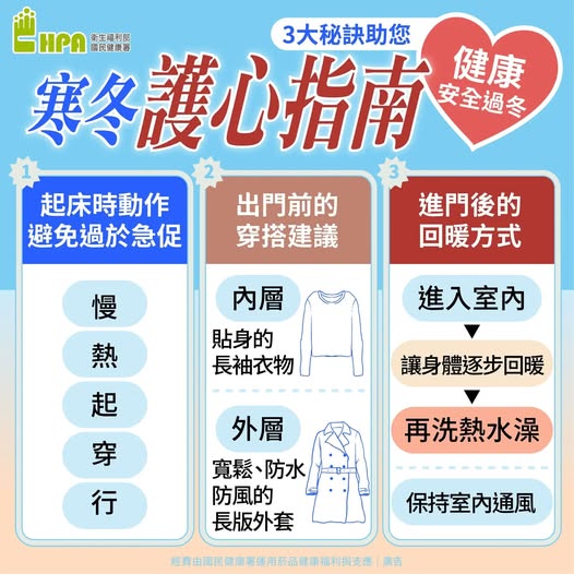 防寒宣導